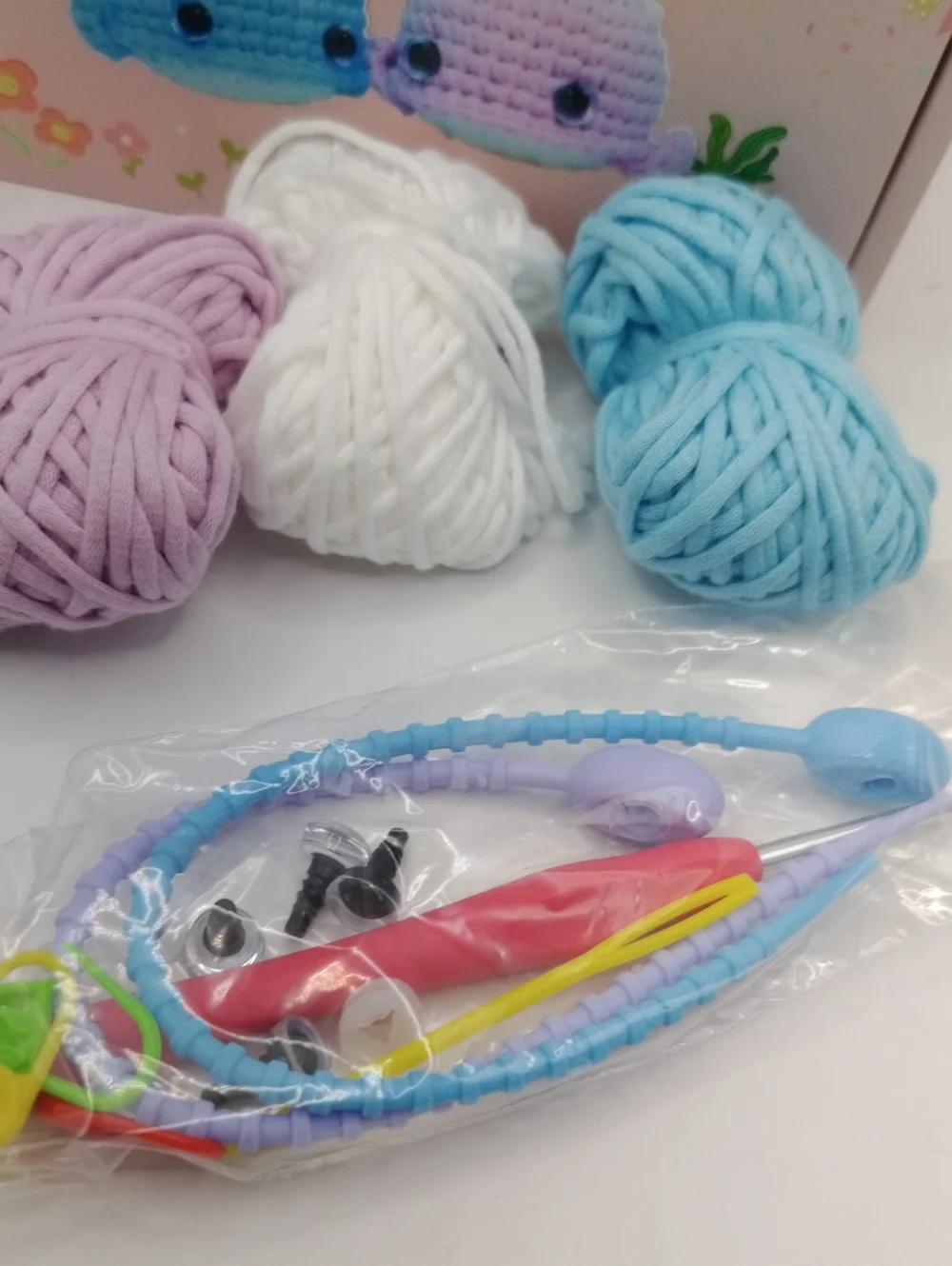 yes.sister! Whale Doll Amigurumi Crochet Knit Kit DIY 2.2